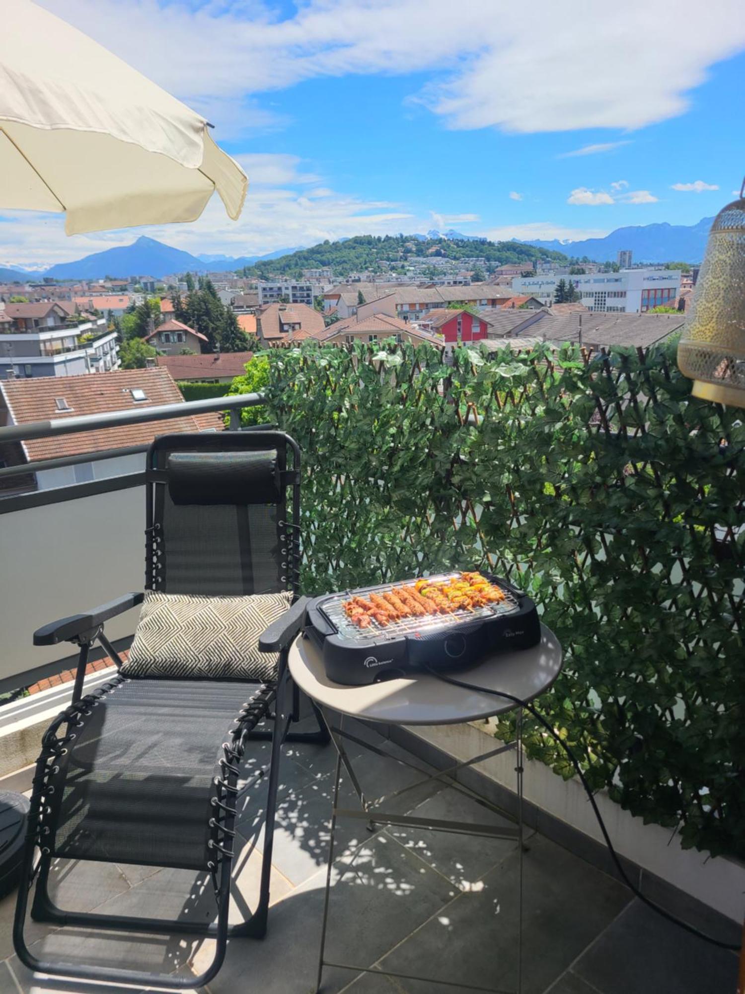 Joli T2 Proche Gare Avec Vue Appartement Annemasse Buitenkant foto